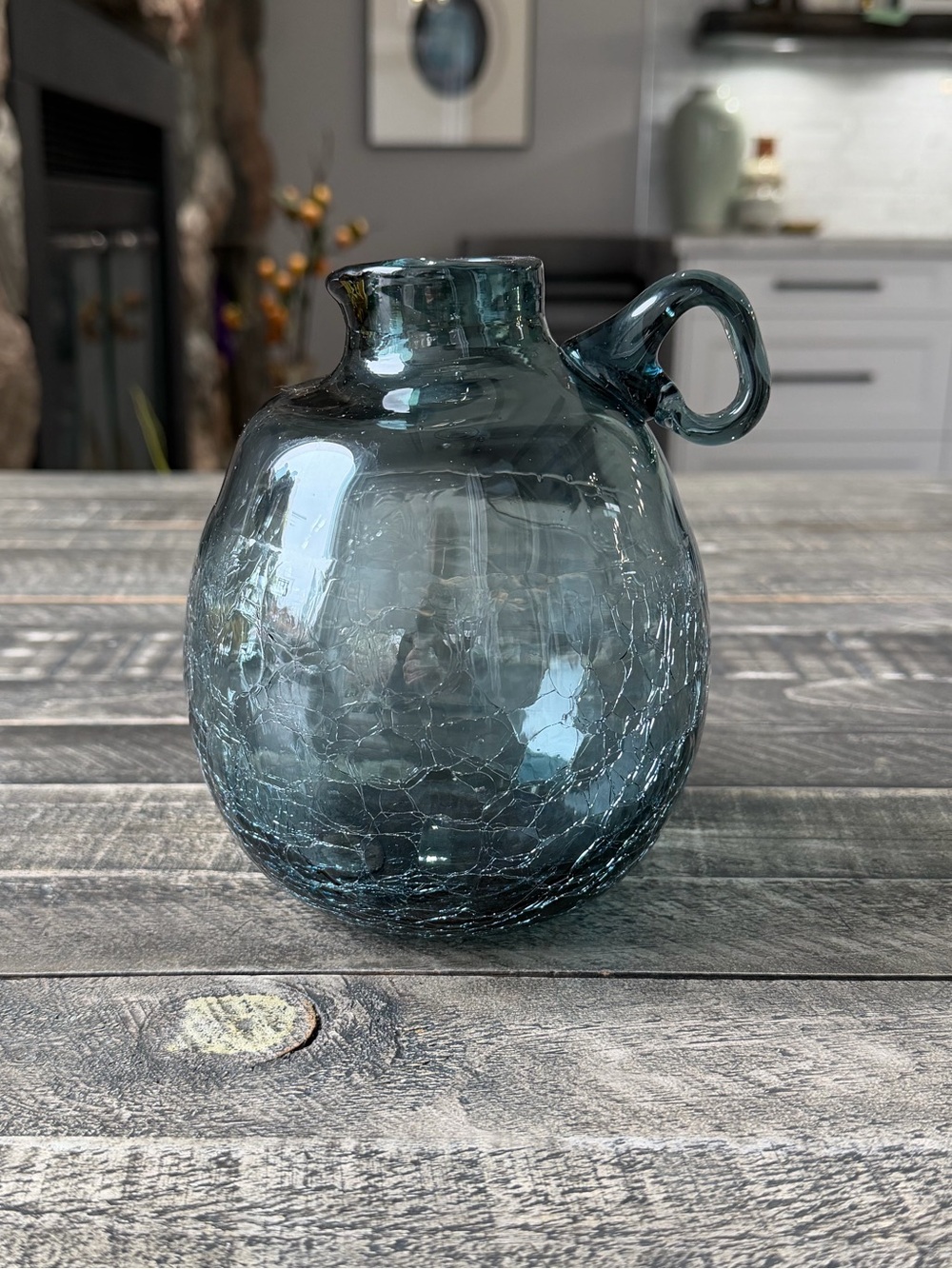 La Mailloche Beauport Hand-Blown Glass Jug